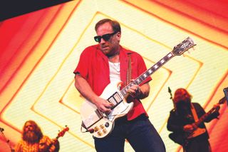 Dan Auerbach performing live onstage with the Black Keys