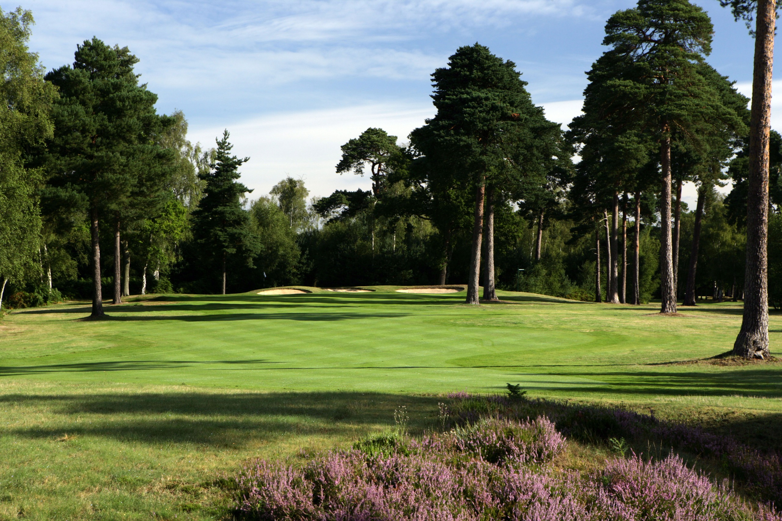 A hole on the Edinburgh Course at Wentworth