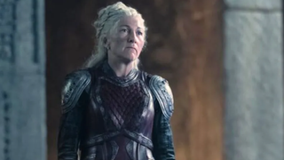 Rhaenys Targaryen AKA &quot;The Queen Who Never Was&quot; (played by Eve Best) in Season 2 of House of the Dragon