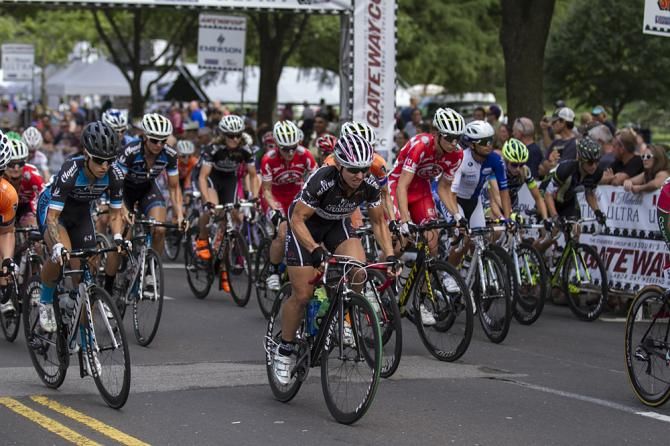 The start of the women's race