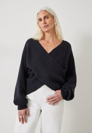 Bronte Cross Front Knit Jumper