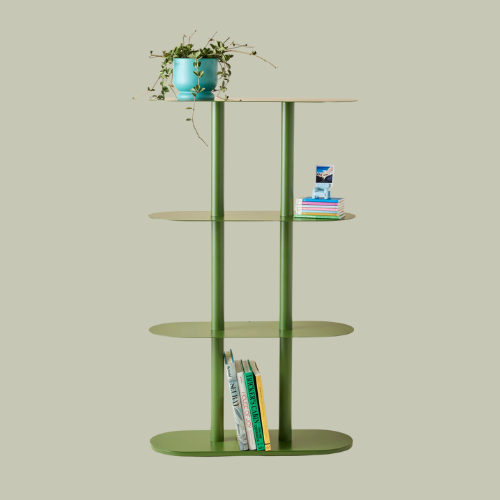 Ollie Green Tall Shelf