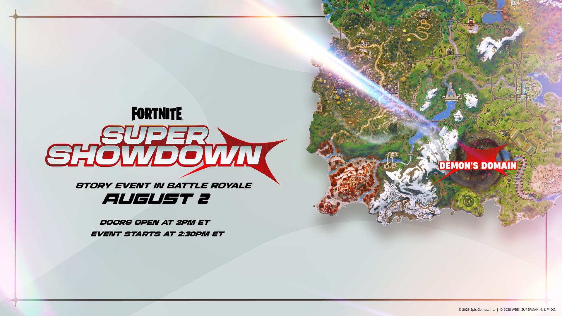Fortnite live event - Super Showdown