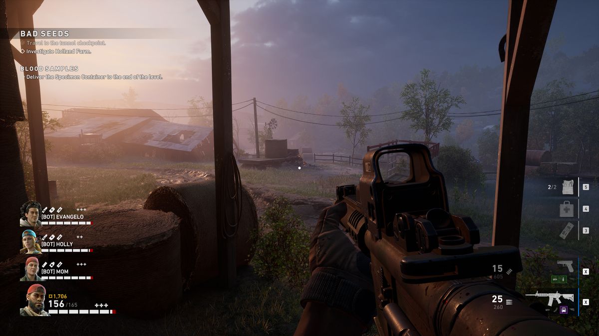 Back 4 Blood settings image quality comparison screenshots