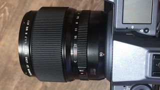 Prototype of new Fujifilm 80mm F1.7 R WR