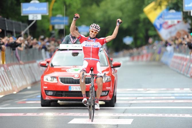 Maxim Belkov (Katusha) wins stage 9 of the Giro d'Italia