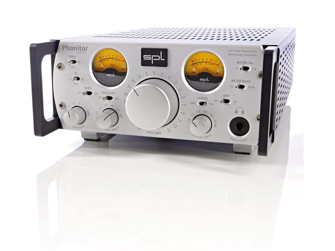 Adjustment are easily made on the front panel.