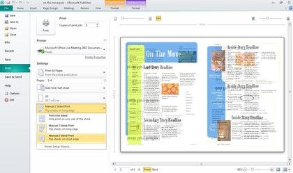 Microsoft Office 2010: Access, Publisher review - Microsoft Office 2010 ...