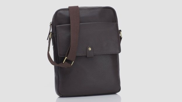 Marshall Bergman Hugo Leather Laptop Bag