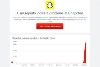 Snapchat is down