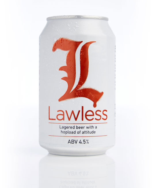 Lawless Lager comes from Purity: a maverick French brewer, let loose in an English brewery to brew a German style beer