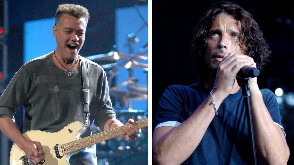 Eddie Van Halen and Chris Cornell