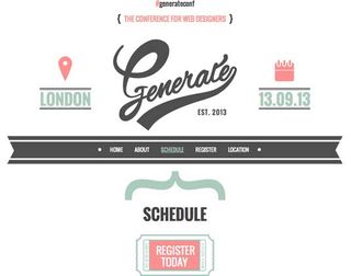 Make a beeline to the Generate site to book tickets and check the speaker schedule