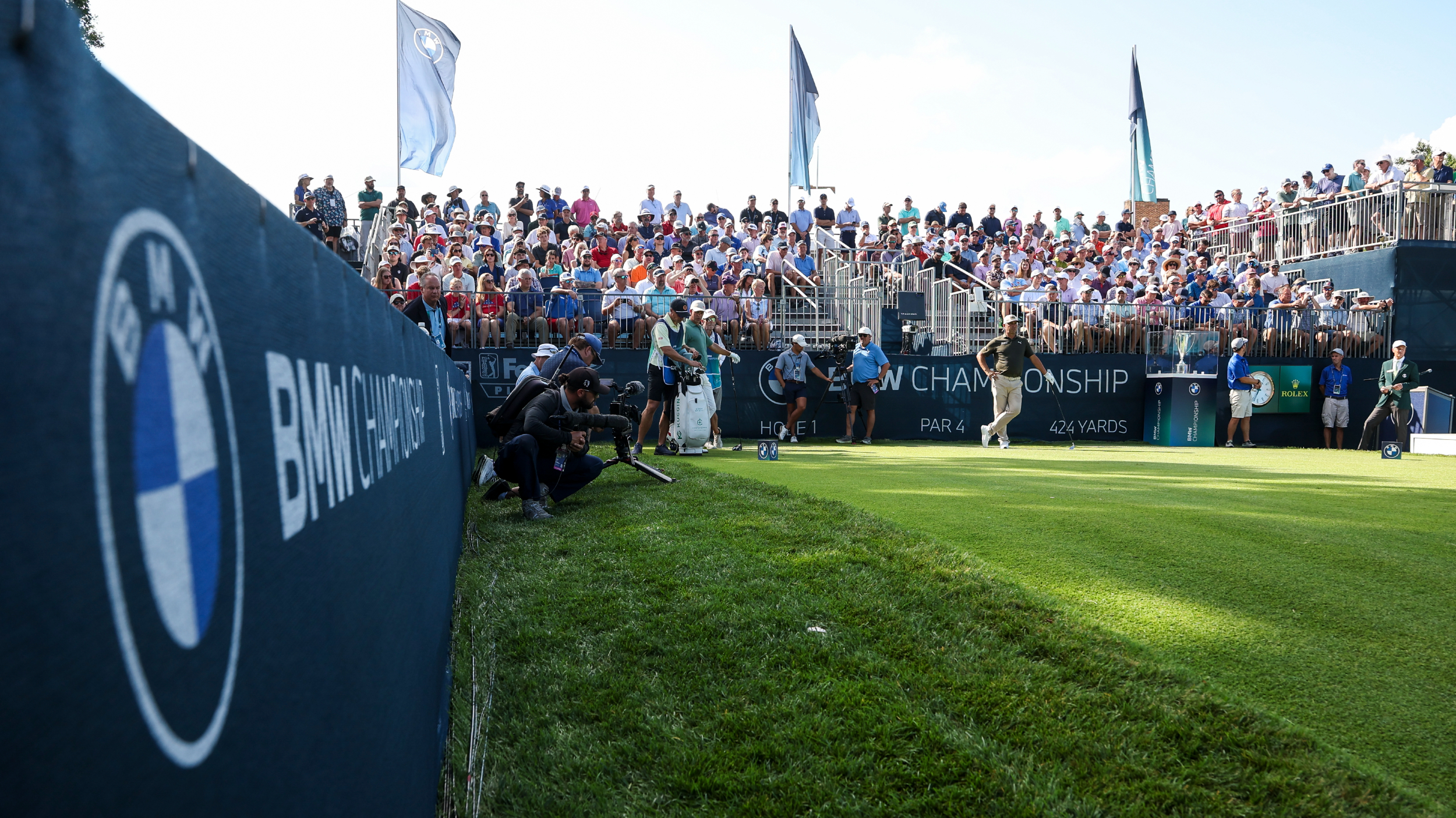 Gary Woodland at the BMW Championship 