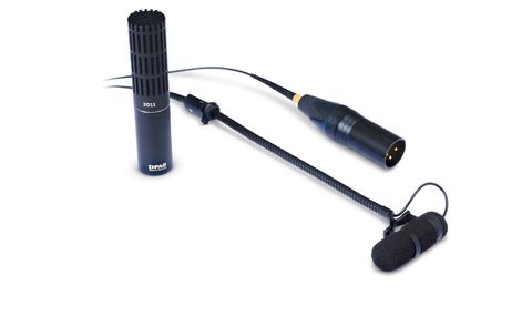 The MMC2011 (left) is a twin diaphragm cardioid microphone capsule and the 4099 (right) is a flexible condenser mic