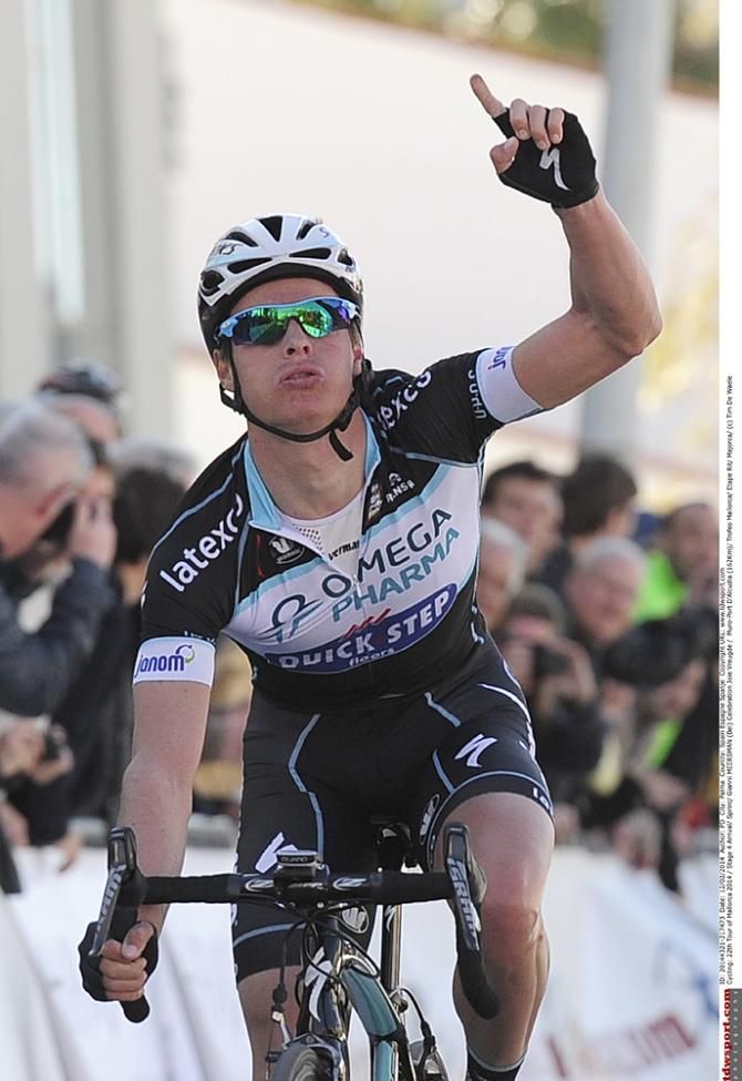 Gianni Meersman (Omega Pharma-Quickstep) wins the Trofeo Muro