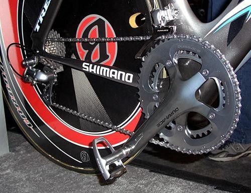 Shimano 10-speed Dura-Ace puts the power where it is needed