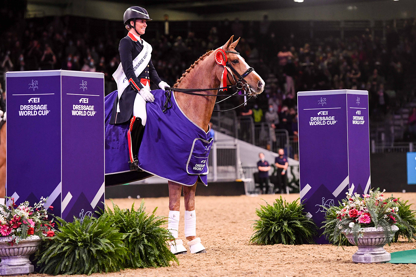 London Horse Show dressage freestyle: Charlotte Dujardin and Gio
