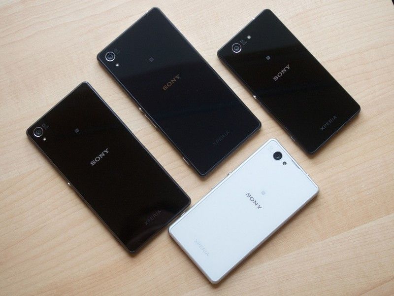 Clockwise from left Z3, Z2, Z3 Compact, Z1 Compact