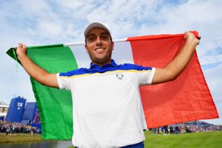 Francesco Molinari at the Ryder Cup