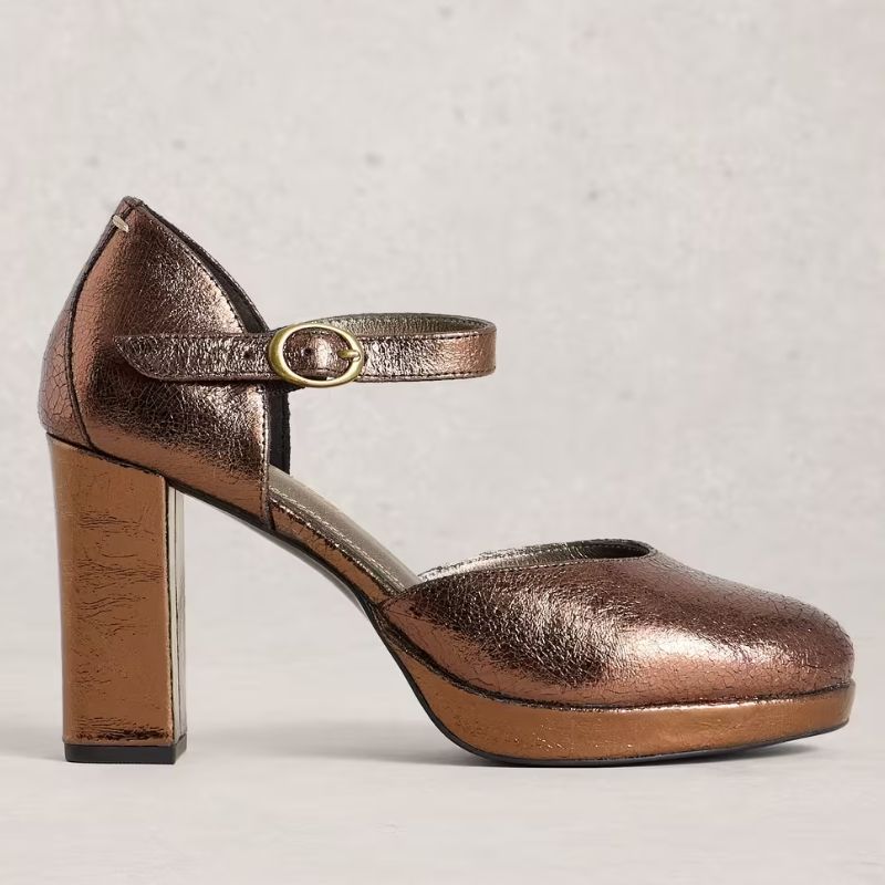 Priscilla Platform Strap Shoe cut out 