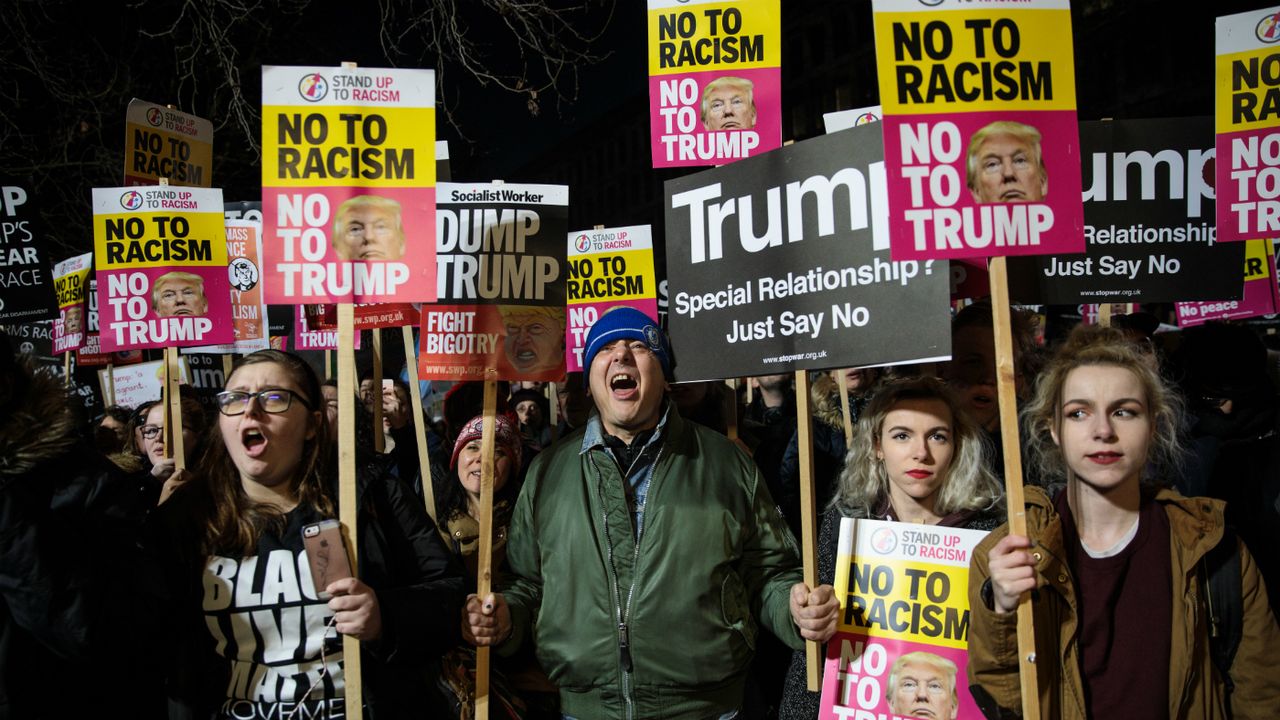 Trump protest