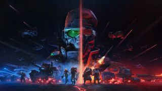 Tempest Rising art and design; cg character art showing tanks and soldiers