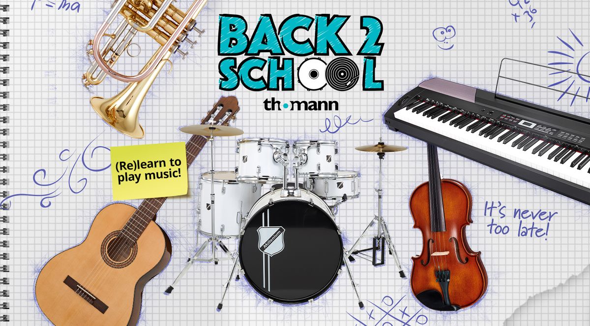 Thomann&#039;s back 2 school campaign