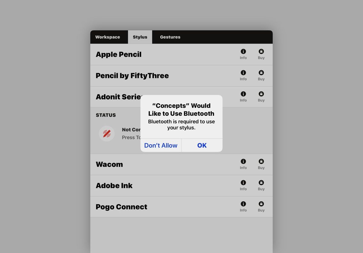 Adonit Note+ Stylus and Concepts app