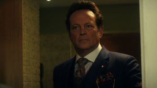 Nick (Vince Vaughn) looks at Mike from the doorway in Mike & Nick & Nick & Alice.