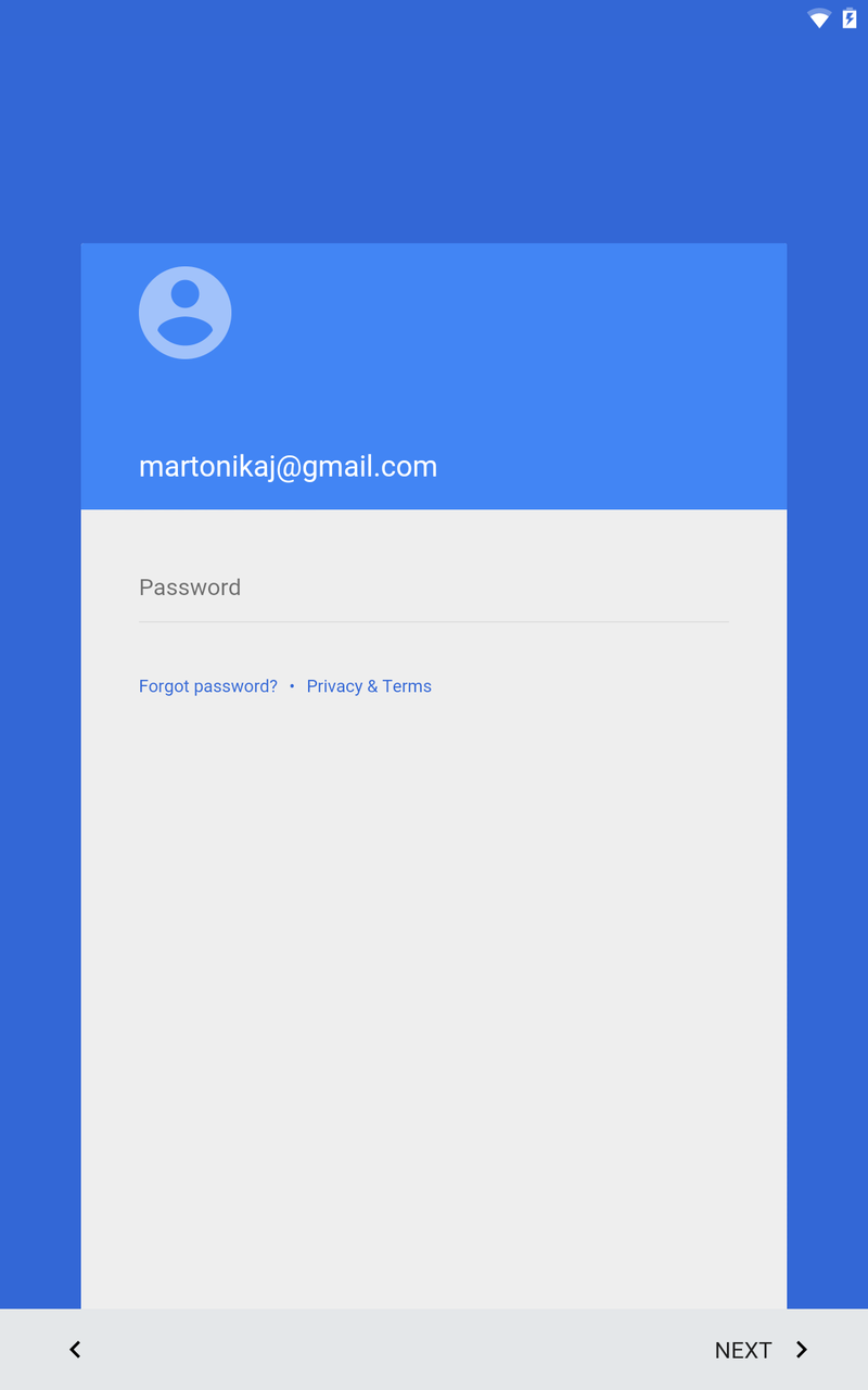 Manual Sync Setup