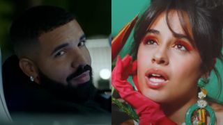 Drake in Laugh Now Cry Later and Camila Cabello in Don't Go Yet 