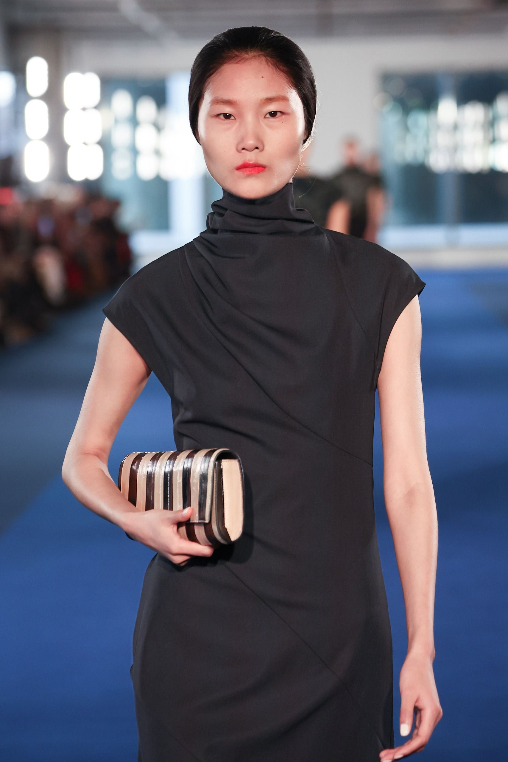 Model on the Proenza Schouler spring/summer 2026 runway.