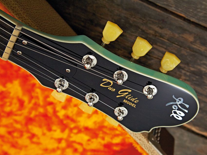 Koll guitars are designed by Portland luthier Saul Koll.