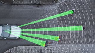 Volvo radar detection for auto-braking safety feature