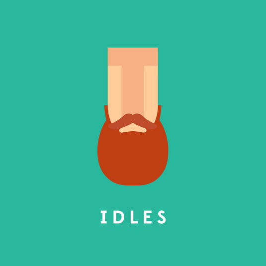 idles typography