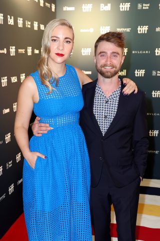 Daniel Radcliffe and Erin Darke at TIFF 2022.