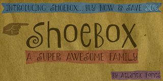 Shoebox font