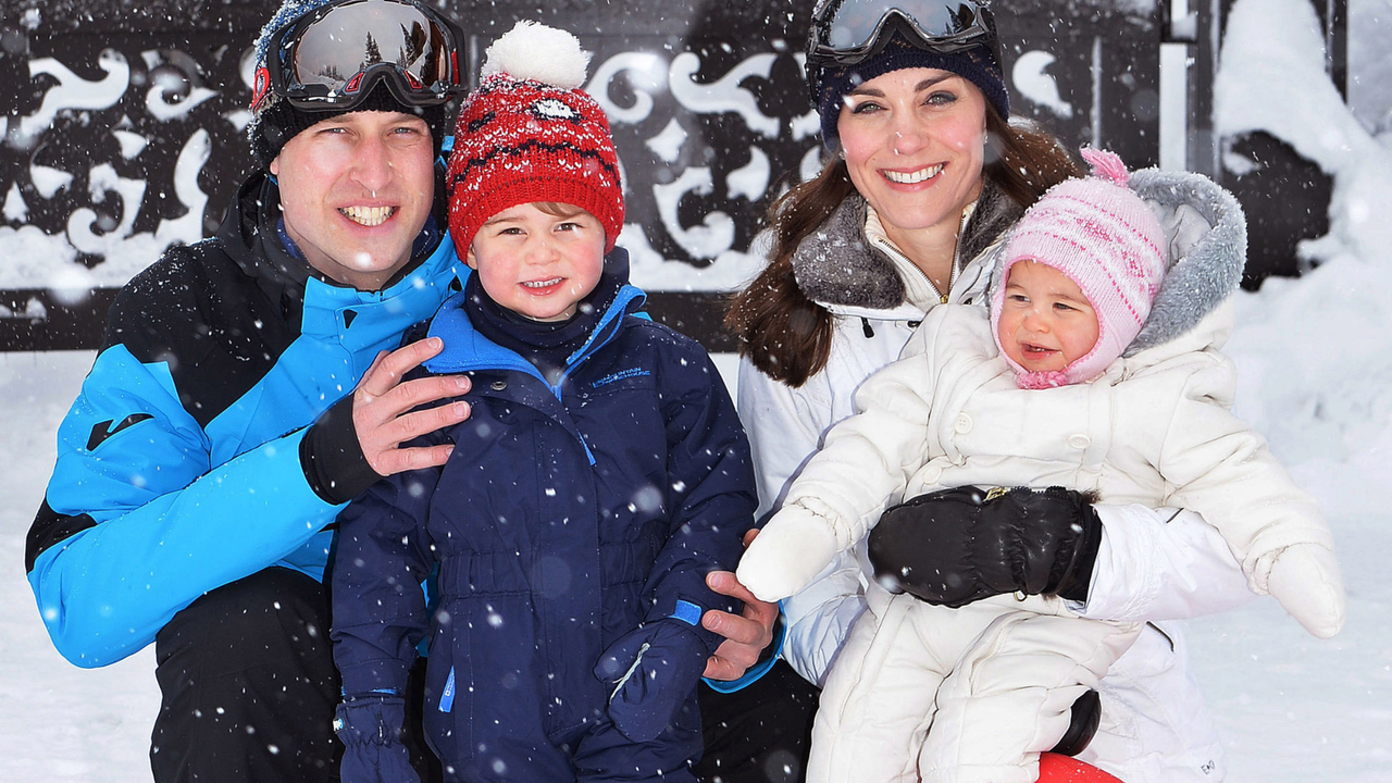 The Duke and Duchess of Cambridge Enjoy Skiing Holiday