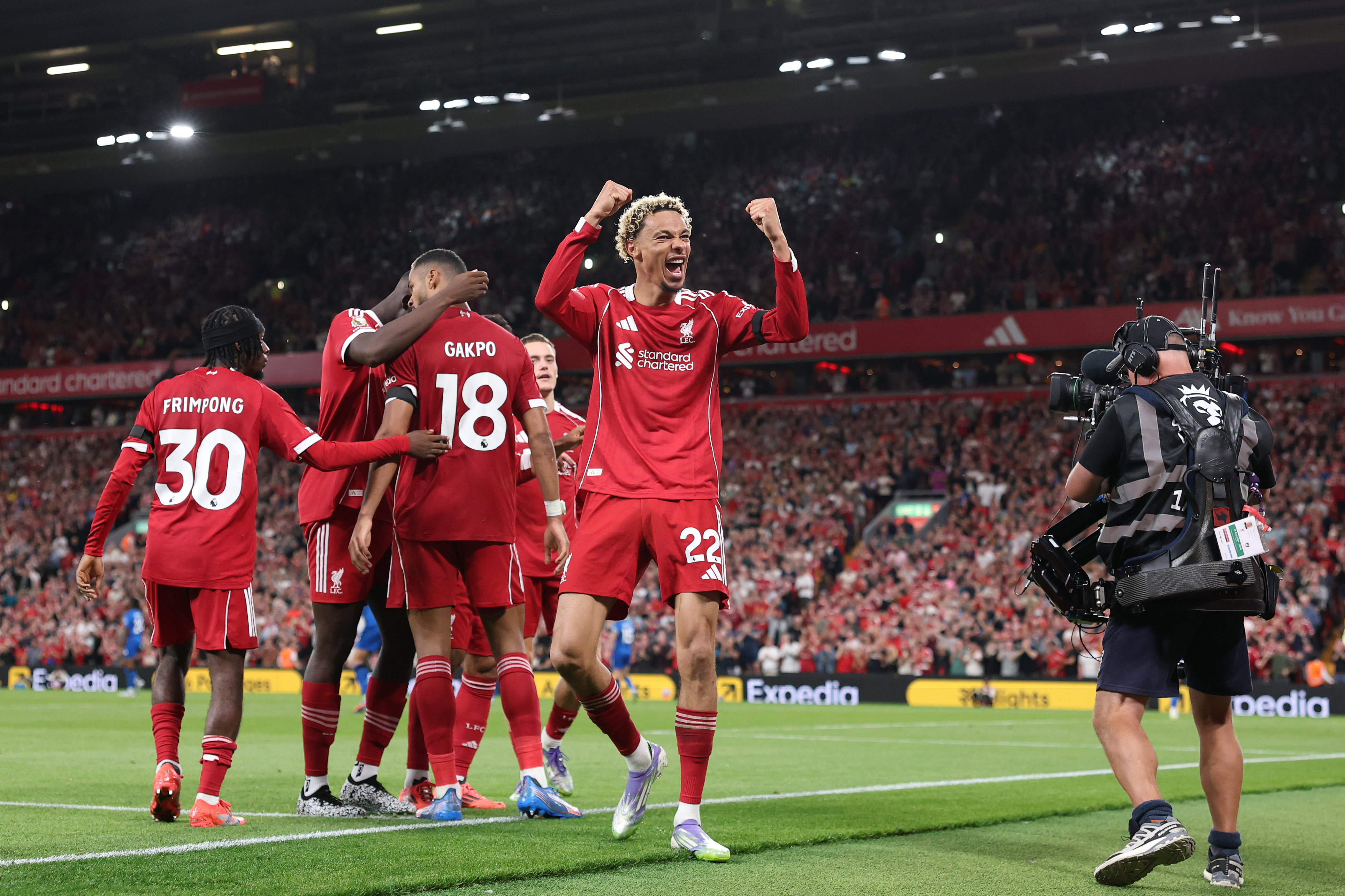 Liverpool 4-2 Bournemouth, August 2025