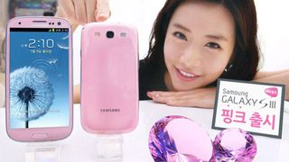 Samsung Galaxy S3 in Martian Pink