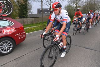 Alexander Kristoff (UAE) finished third at the Tour of Flanders