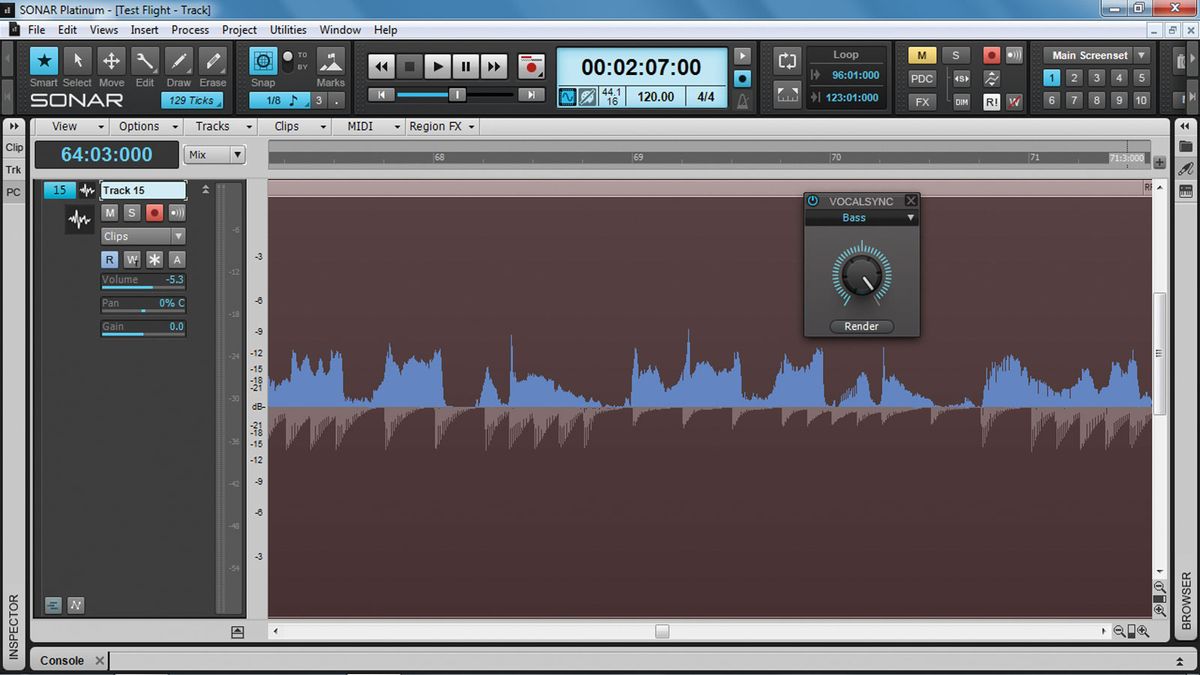 It's all in the timing. VocalSync is the capable new vocal alignment technology included in Sonar Platinum