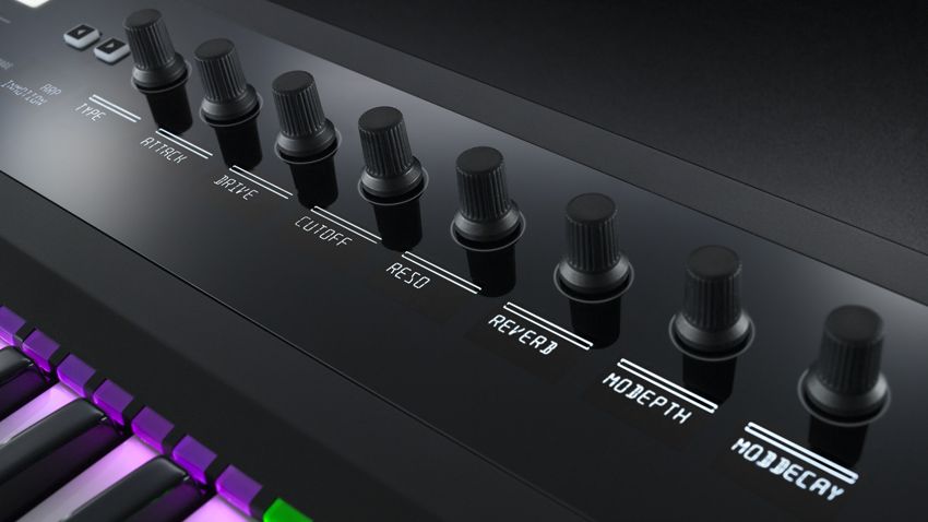Parameters from the Komplete instruments are mapped automatically.