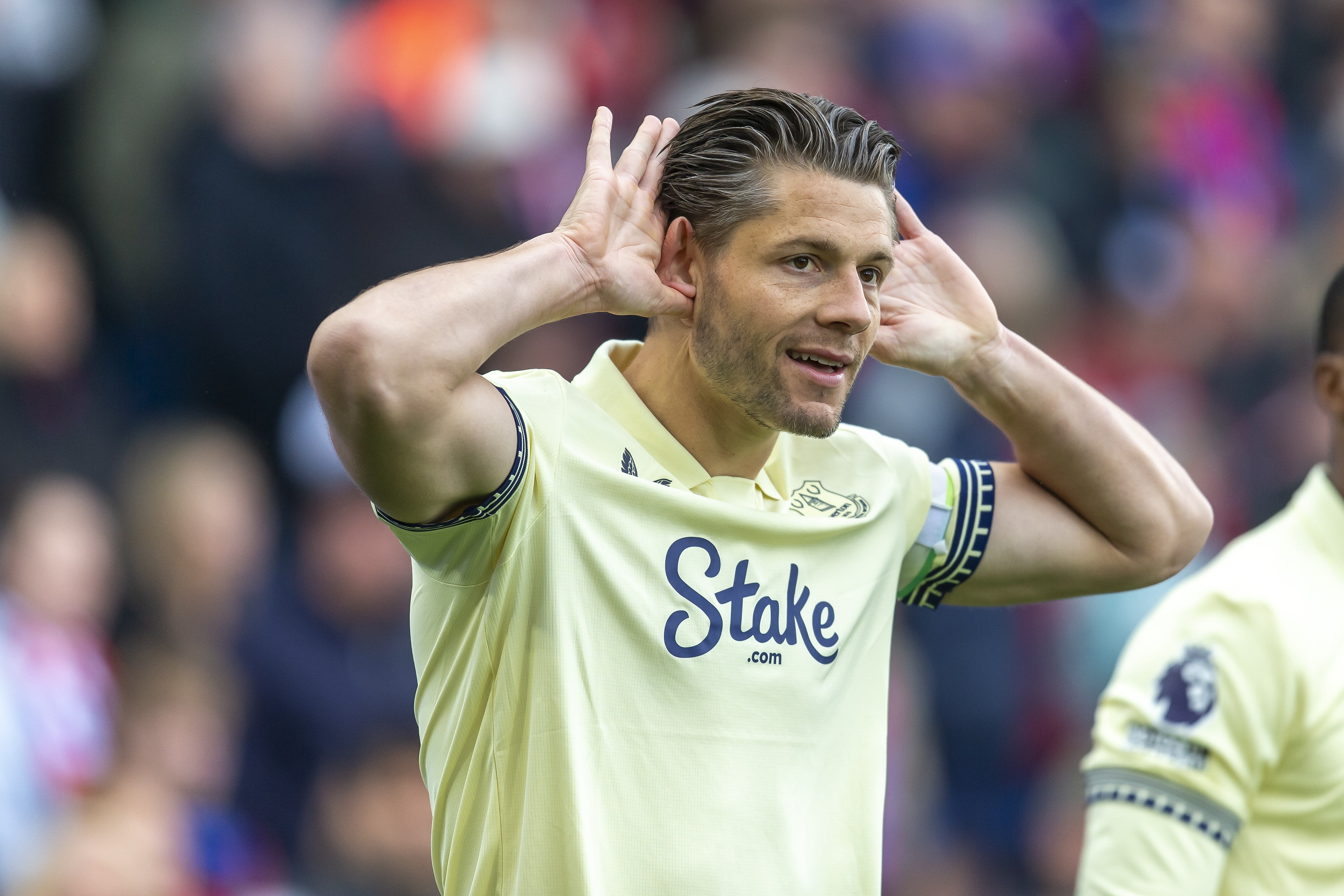 Everton defender James Tarkowski