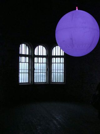 Light installation at the Old Customs Warehouse