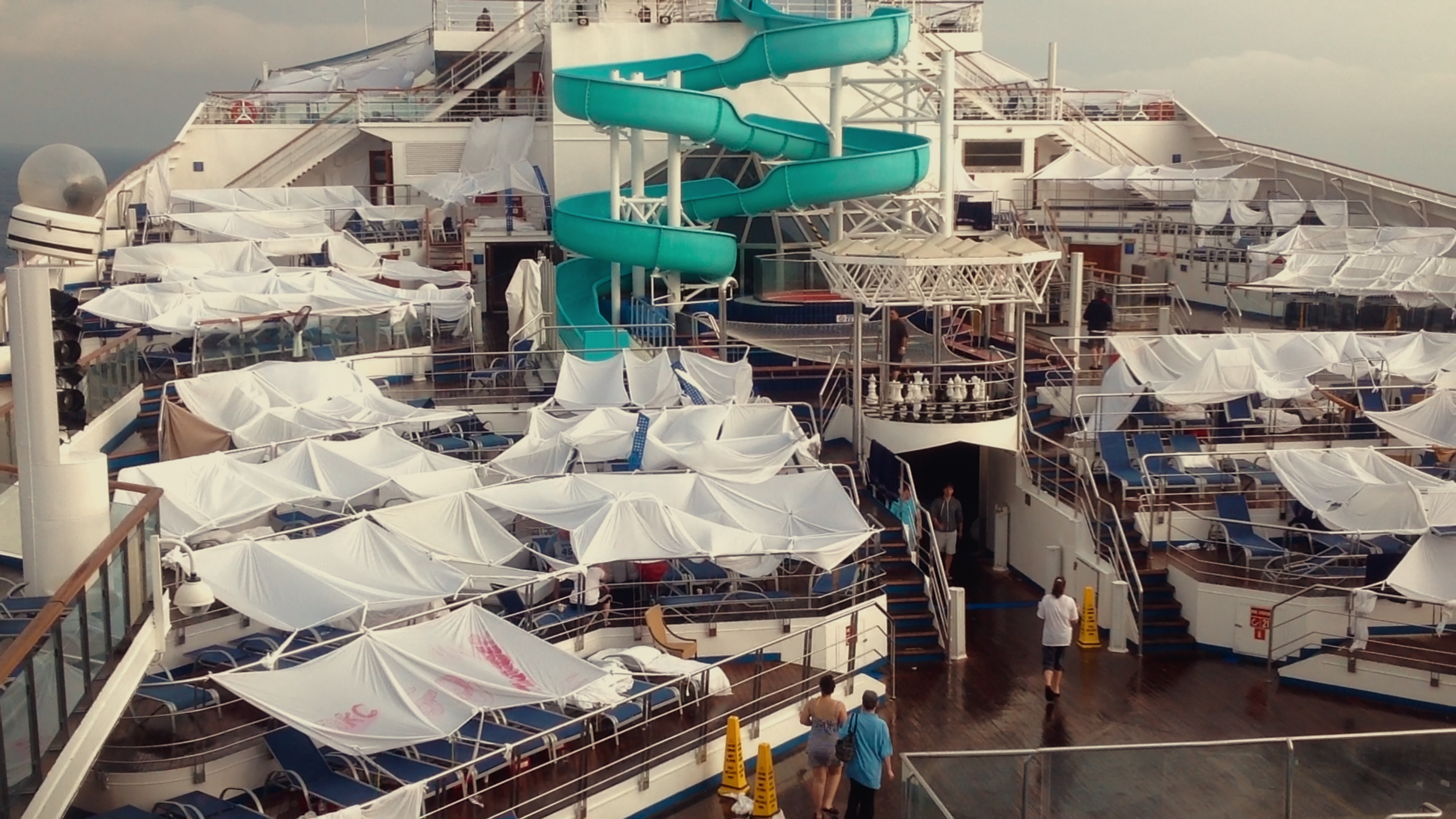 A cruise ship from Netflix's Trainwreck: Poop Cruise.
