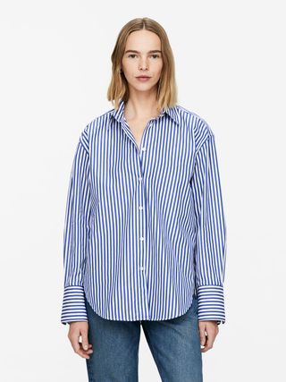 Relaxed-Fit Poplin Shirt