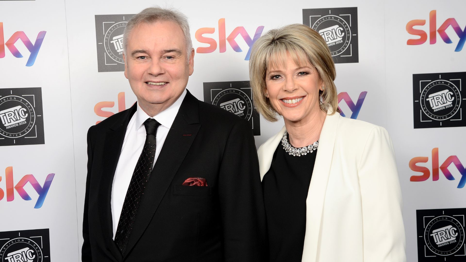 Ruth Langsford and Eamonn Holmes attend the TRIC Awards 2018 held at The Grosvenor House Hotel on March 13, 2018
