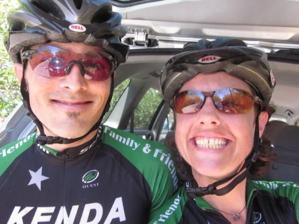 Mike Broderick and Mary McConneloug were all smiles in Puerto Rico
